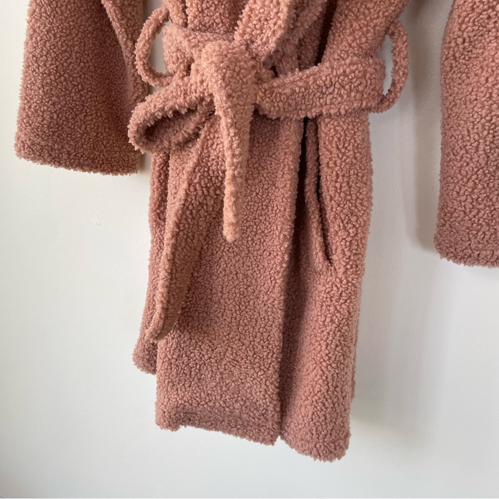 Haven Well Within Sherpa Robe Tan Brown Sugar Camel S Small - Picture 4 of 10